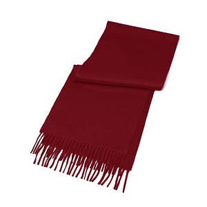 Cashmere Scarf - Apple Red